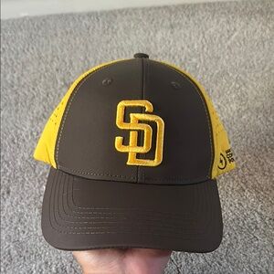 Padres -San Diego- Brown and Yellow Baseball Cap